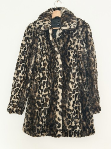 Warehouse leopard print faux - leopard,