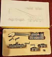 New HORNBY 00 GAUGE - R6183 - BR BLACK 75 TON BREAKDOWN CRANE DS1580 WEATHERED