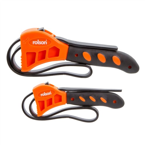 2pc strap wrench set - 2pc,