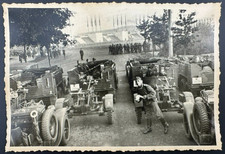 A column of German military