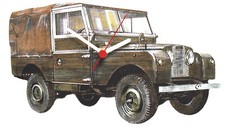 Series I Land Rover Clock -