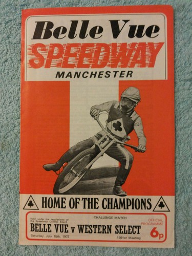 Belle vue speedway 1972 - belle,