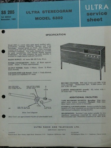 Ultra radiogram player model - player,
