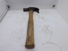 Vintage claw Hammer Slaters Roofers Bricklayers Fossil Rock Stone Made Kamasa 25