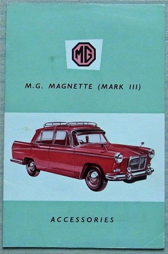 Magnette mark iii - mg,