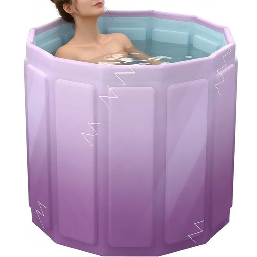 Foldable soaking bathtub - bathtub, for
