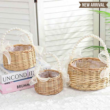 Wicker Storage Round Children