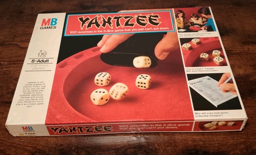 Yahtzee games vintage 1976 - mb,