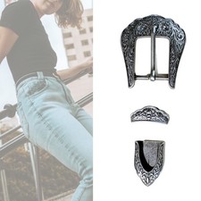 Engraved Pattern Belt Buckles