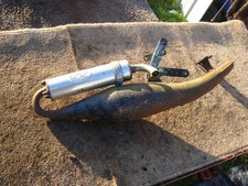 CPI ARAGON 50 SCOOTER MOPED LEO VINCE TT SPORTS EXHAUST SYSTEM PIPE GOOD