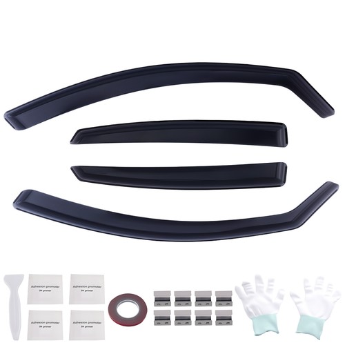 Acrylic window visors for audi - acrylic,