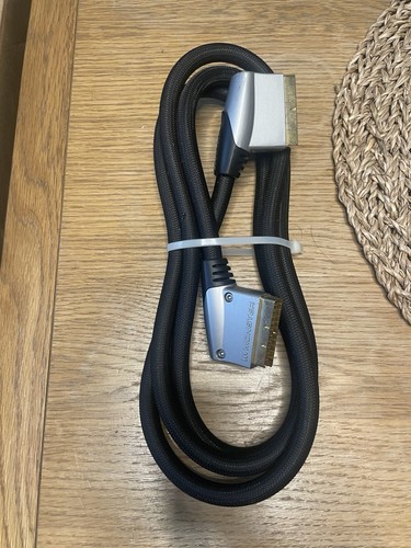 Monster gold plated scart - 1m,