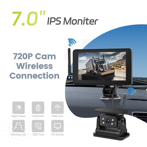 Touch screen quad dvr - 7",