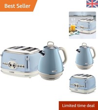 Ergonomic Blue Retro Kettle