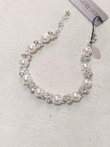 Jon richard silver tone - silver, pearl