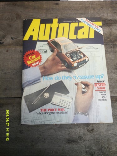 Autocar 11th july 1981 issue - july,