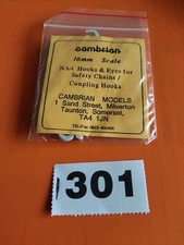 CAMBRIAN 16mm Scale #NA4 HOOKS