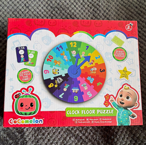 Cocomelon clock giant floor - cocomelon,