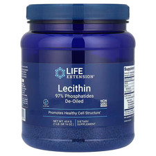 Life Extension, Lecithin, 1 lb (454 g), Expiry: 11/2026