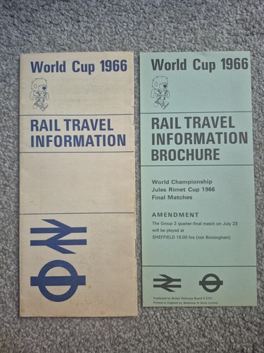 World cup 1966 rail travel - cup,