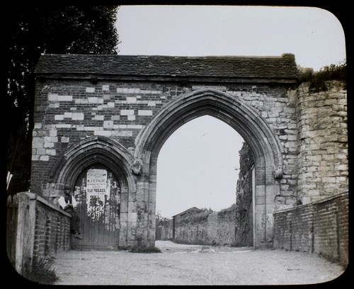 Waltham abbey gateway - abbey,