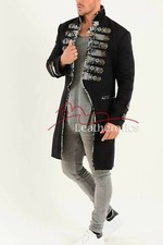 Black Cotton Tailcoat Gothic