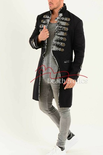 Black cotton tailcoat - cotton,