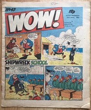 WOW! - Vintage 80s Comic - #
