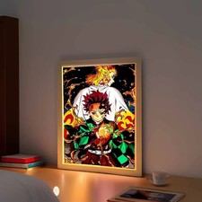 3D LED Anime Light Box Rengoku