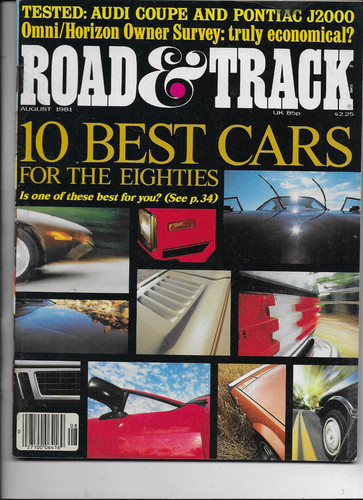Road track magazine usa - road,