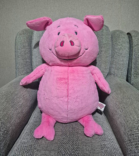 Percy pig giant pink - pink, plush