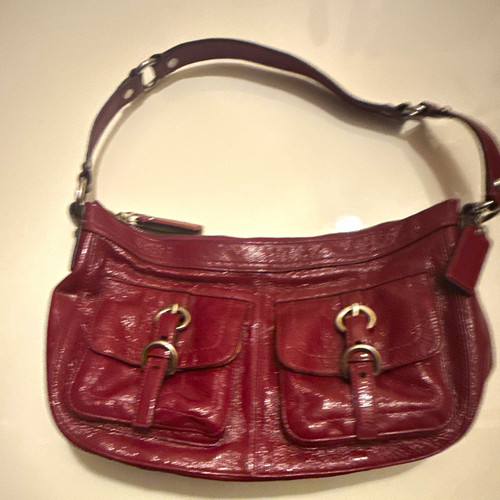 Womens burgundy crescent - womens,