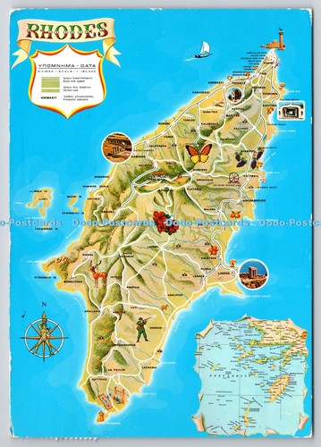 D306879 maps rhodes descritive - d306879,