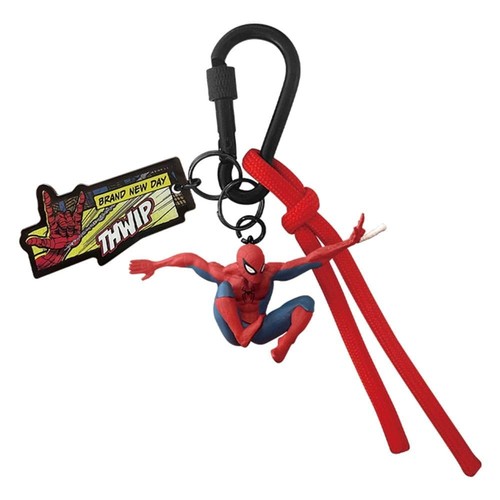 Spider man mascot keychain - spider-man,