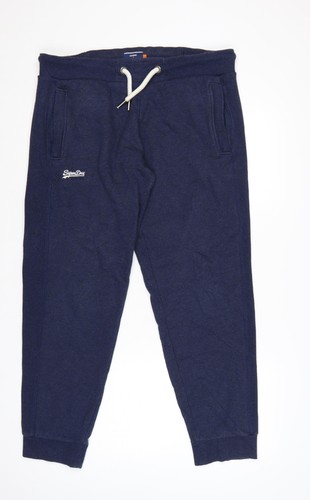 Superdry men blue joggers xl - joggers,
