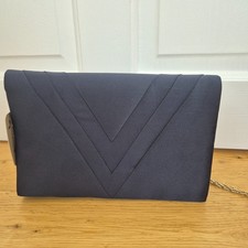 BNWT Accessorize Navy Satin