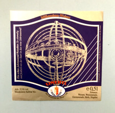 Old beer label-beer label