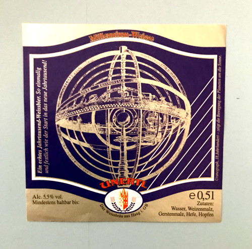 Old beer label - beer,