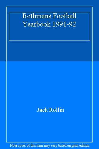 Rothmans football yearbook - rothmans,