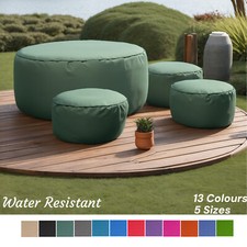 Bean bag foot stool Round