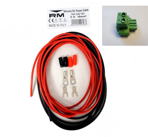 Silicon 10mm power cable - rm,
