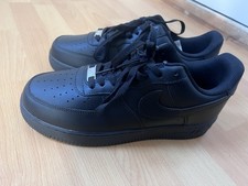 Nike Air Force 1 Black Size UK 7 Brand New Without Box