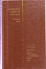 Halsbury's Laws of England 4th Ed Reissue 36(2) 2011 HB GOOD Post Office Powers