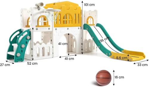 8in1 toddler slide climber - slide,