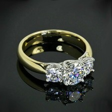 Three Stone Engagement Ring