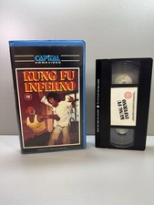 Kung Fu Inferno Vhs Video Film