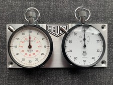 Vintage Heuer Stopwatch Set