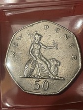 1980 Britannia 50p Fifty New