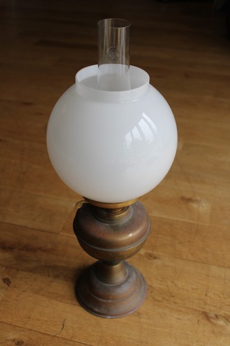 Vintage duplex oil lamp - “duplex”,