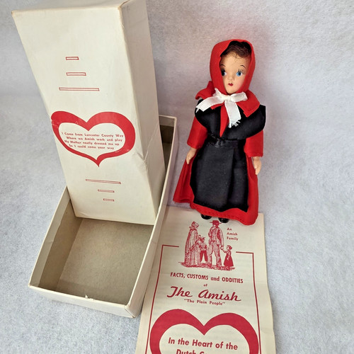 Vintage amish doll - doll, in